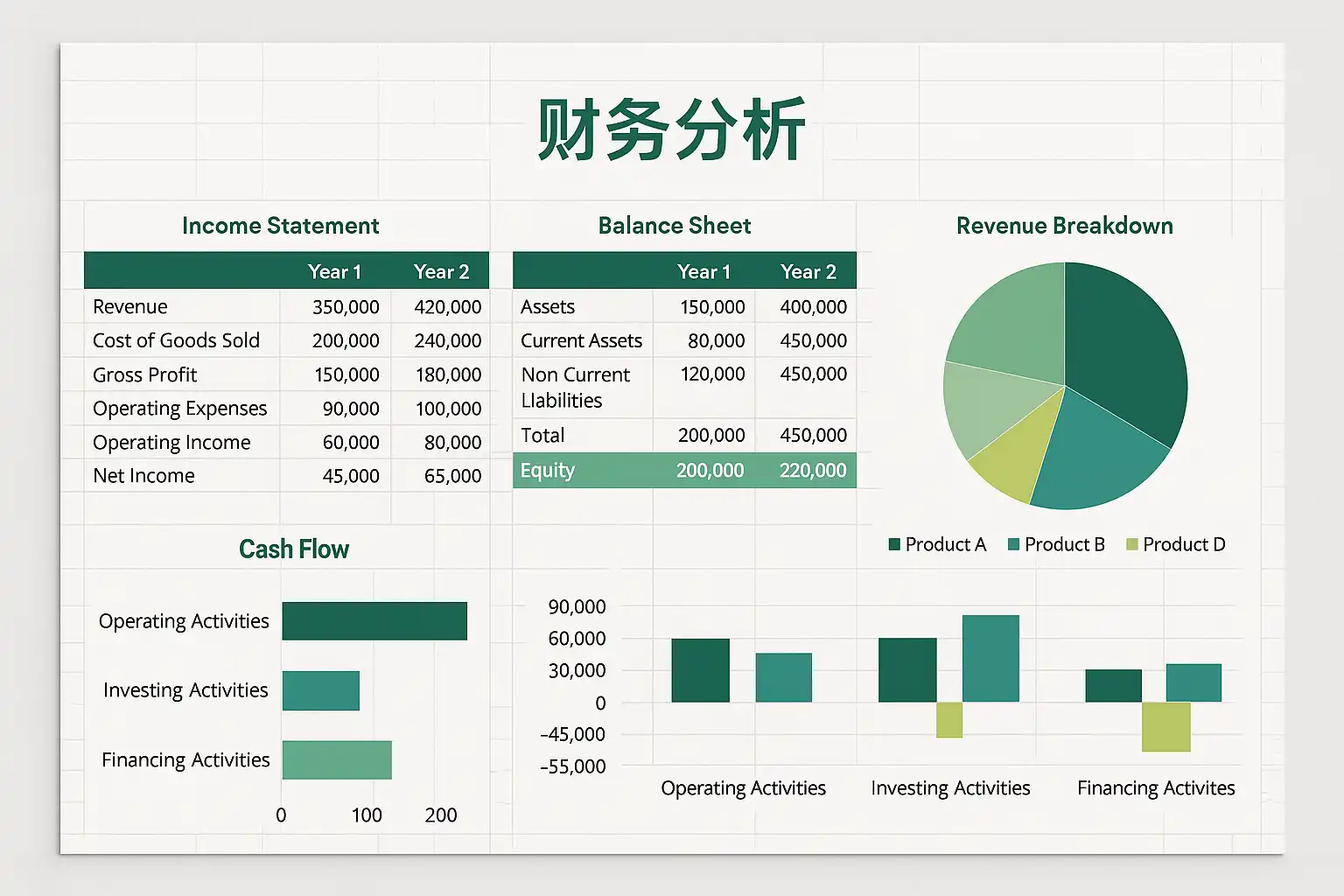 excel财务分析模板免费下载，如何快速提升财务效率？ • 简道云
