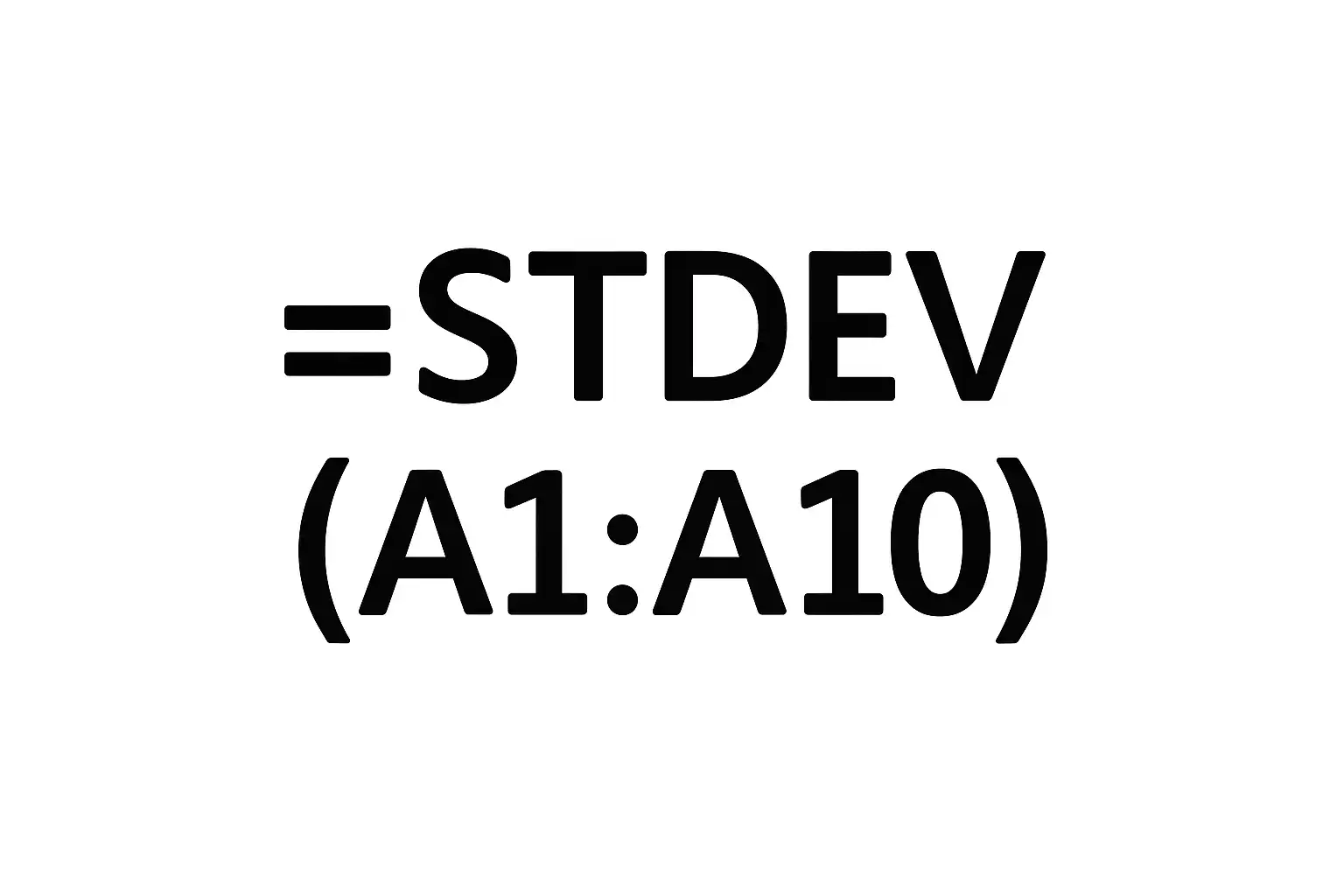 Excel标准差公式详解，如何快速计算数据波动？ • 简道云