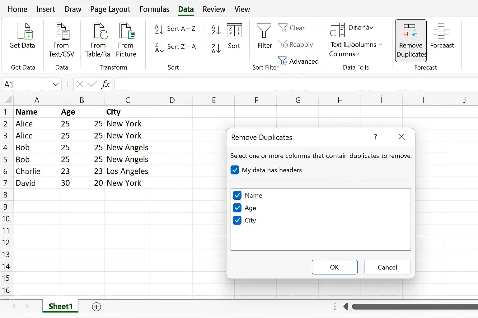 Excel表格去重技巧详解，怎样快速高效去除重复数据？ • 简道云