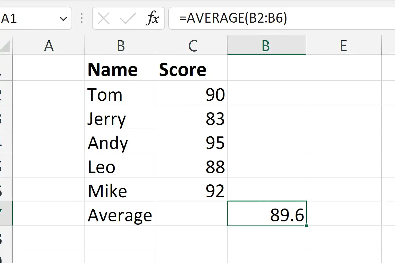 Excel求均值技巧全解析，如何快速计算数据平均值？ • 简道云