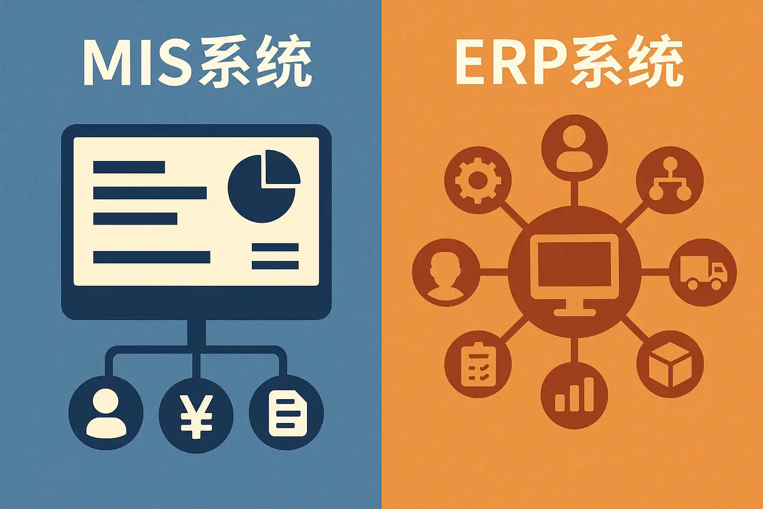 MIS系统与ERP系统区别解析，哪种系统更适合企业？ • 简道云