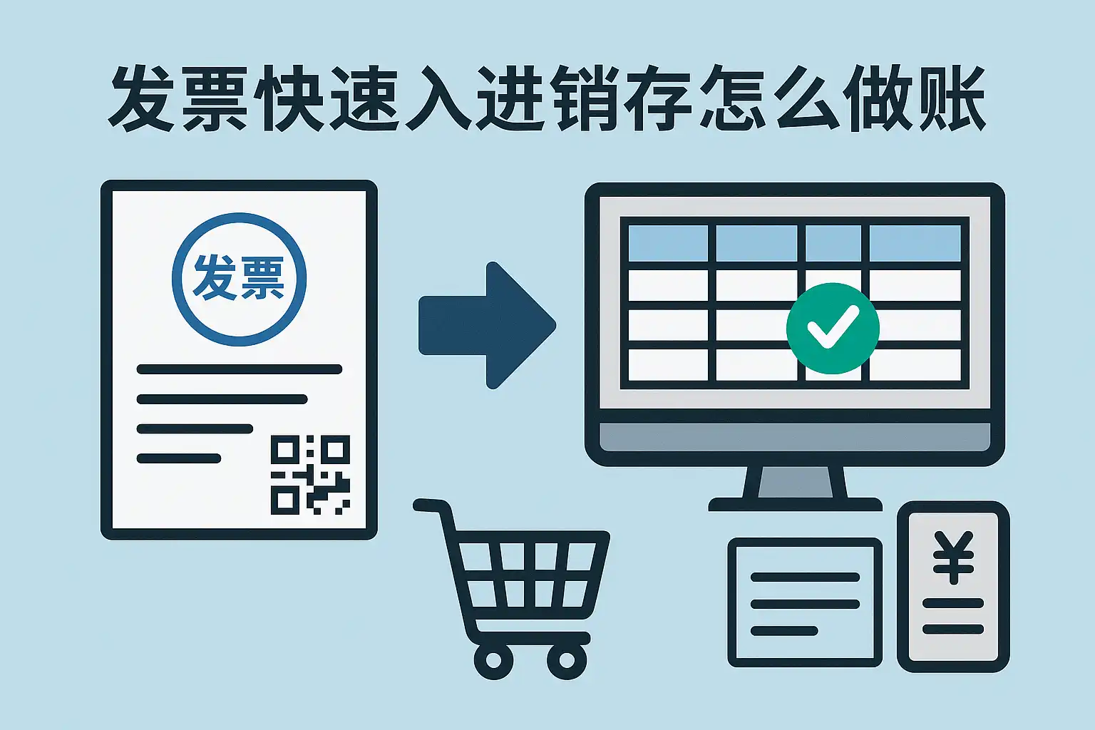 发票快速入进销存做账方法详解,如何实现高效管理? • 简道云