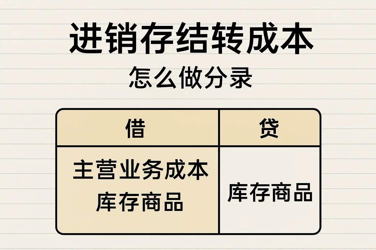 进销存结转成本分录方法详解,如何正确做分录? • 简道云