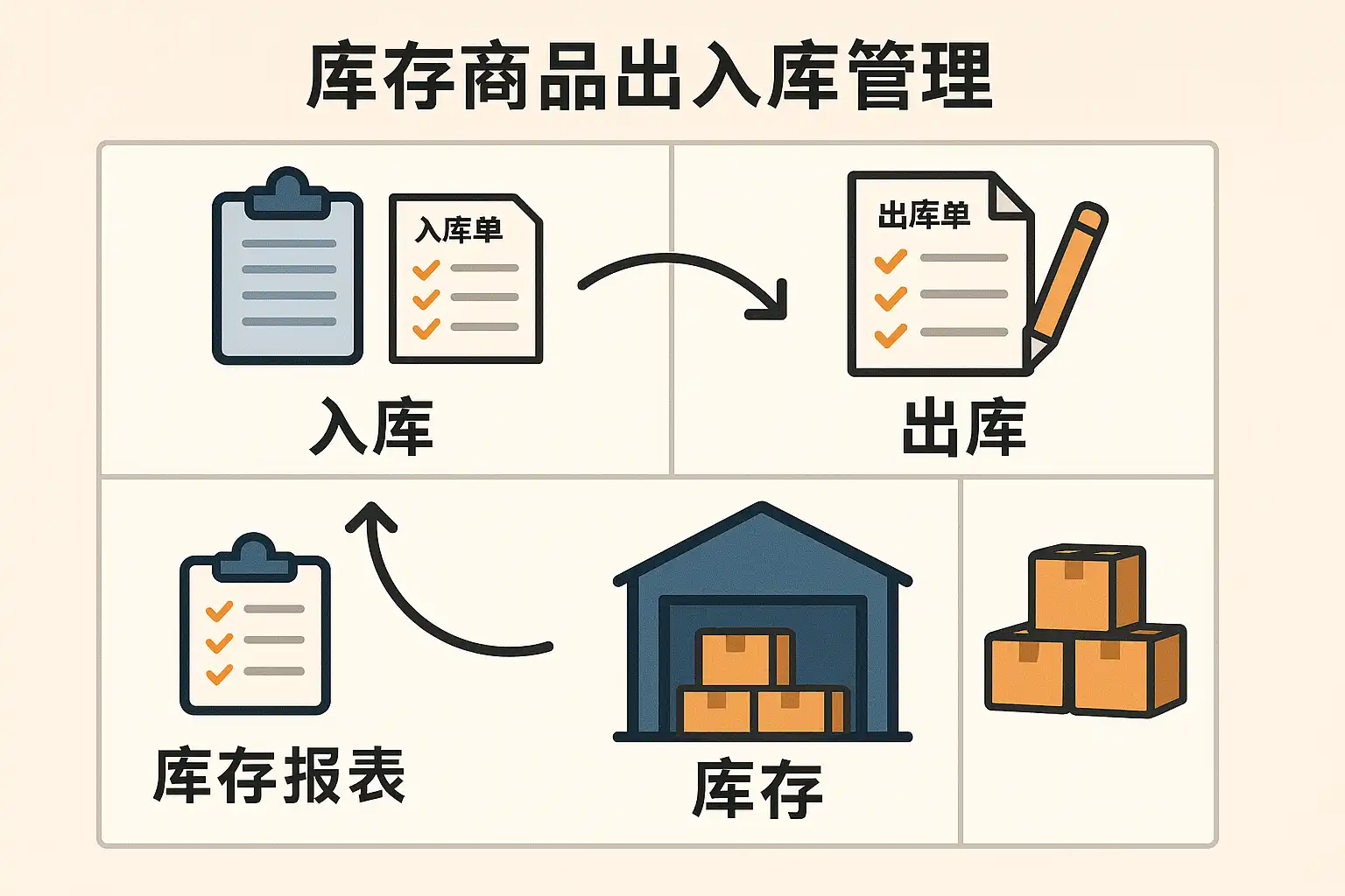 库存商品出入库管理技巧详解,如何高效提升仓储效率? • 简道云