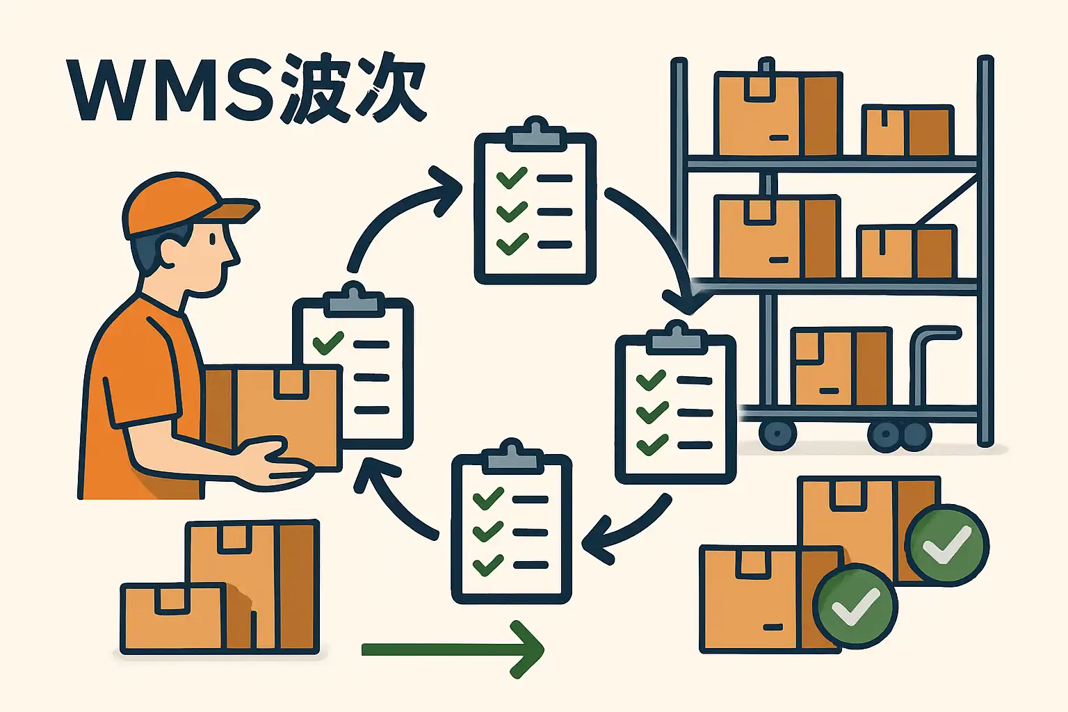 WMS波次管理优化技巧，如何提升仓库作业效率？ • 简道云