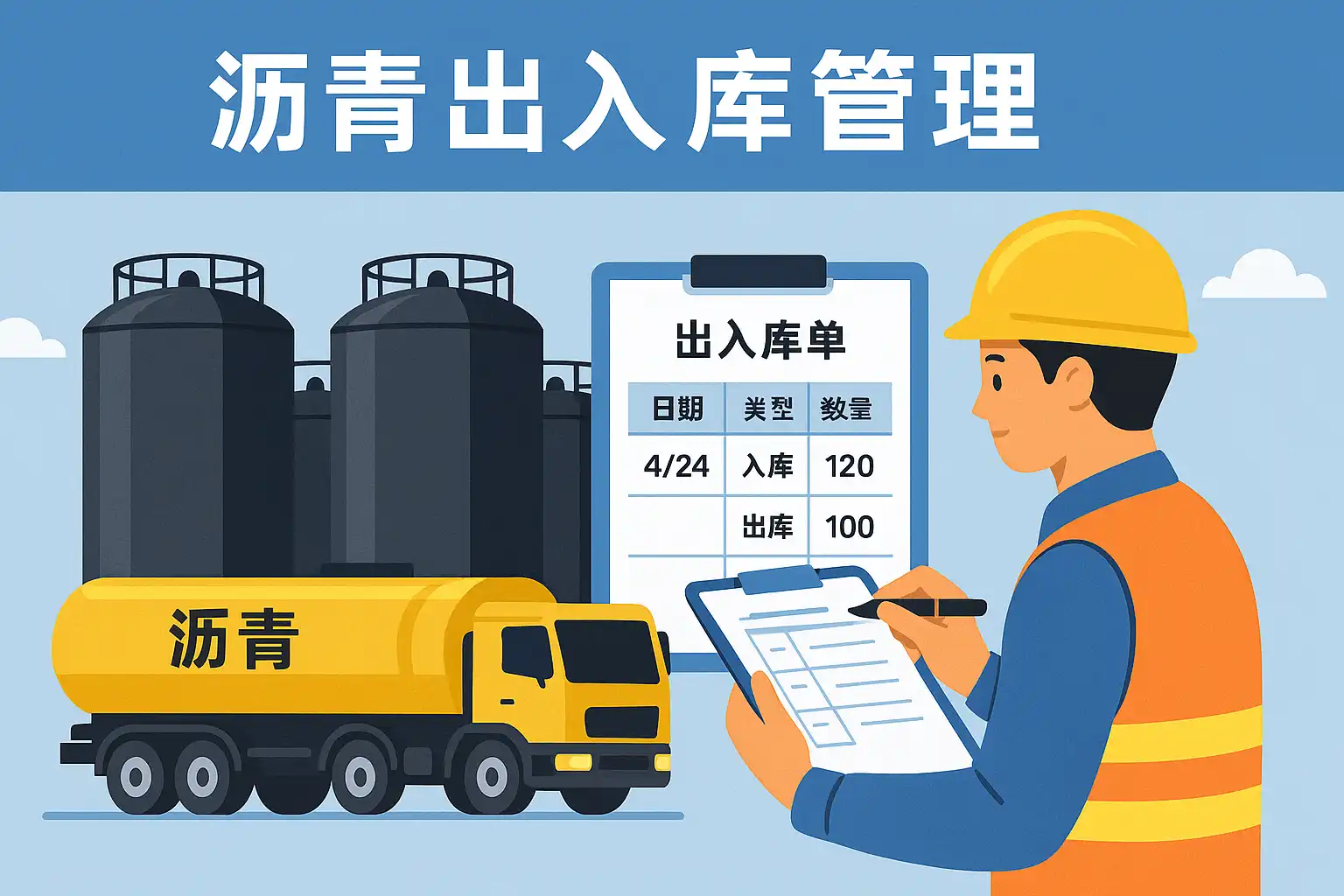 沥青出入库管理技巧详解,如何提高仓储效率? • 简道云
