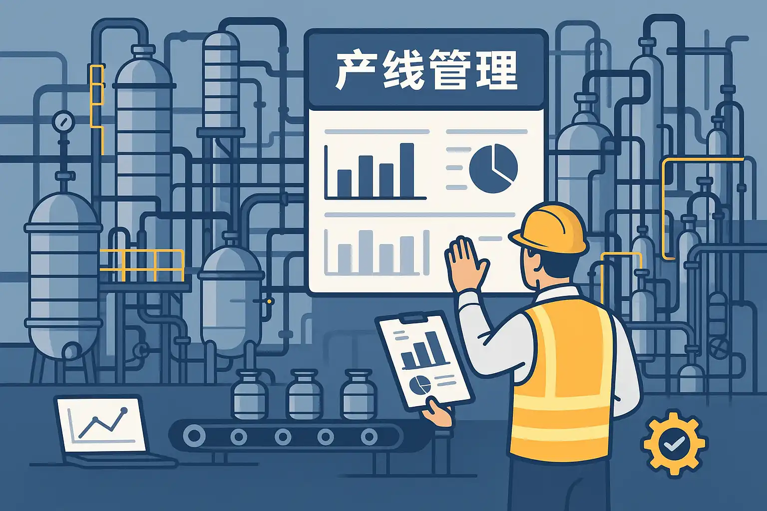 化工制造业产线管理秘诀揭秘 化工产线如何优化效率? • 简道云
