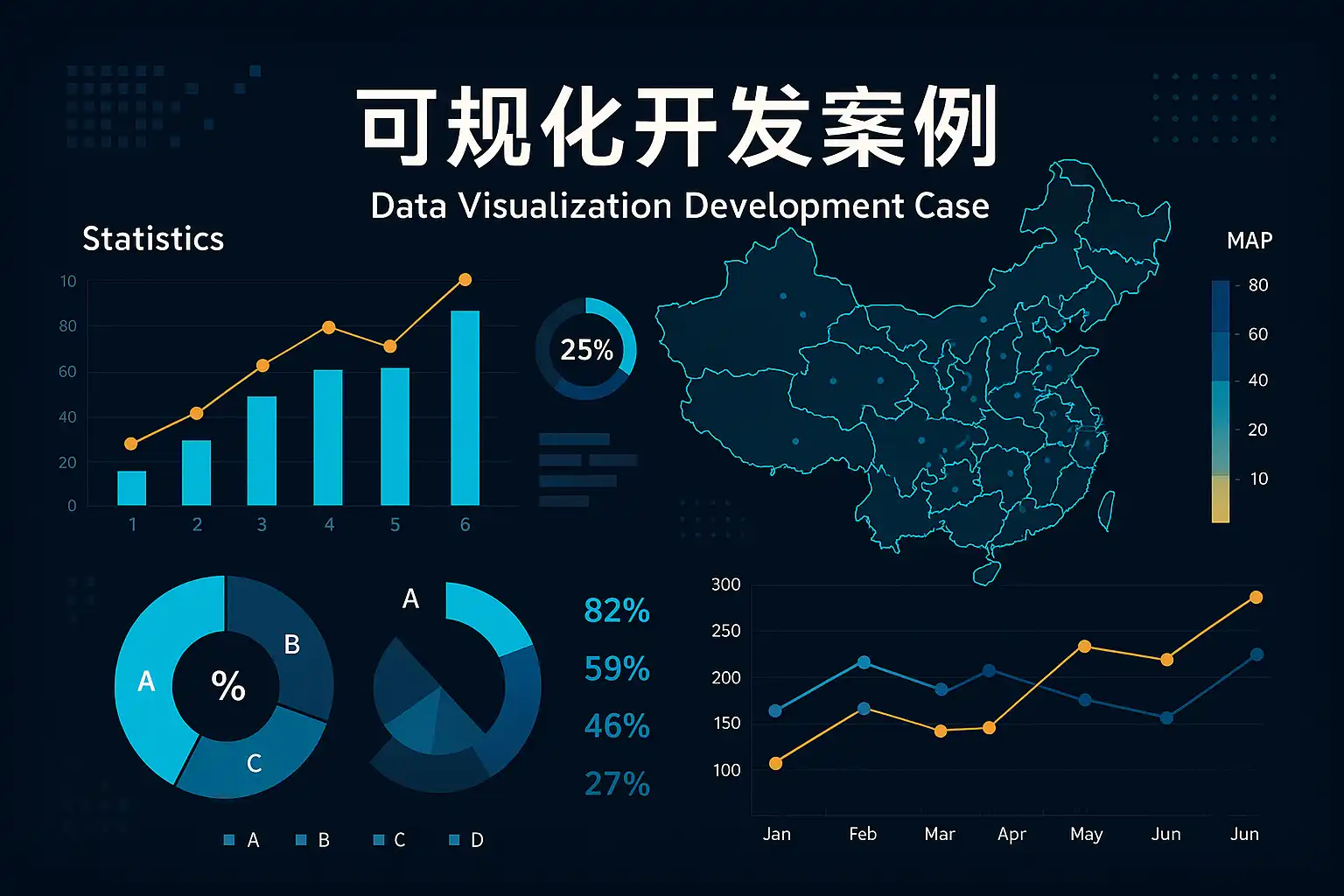 可视化开发案例解析,如何提升项目效率? • 简道云