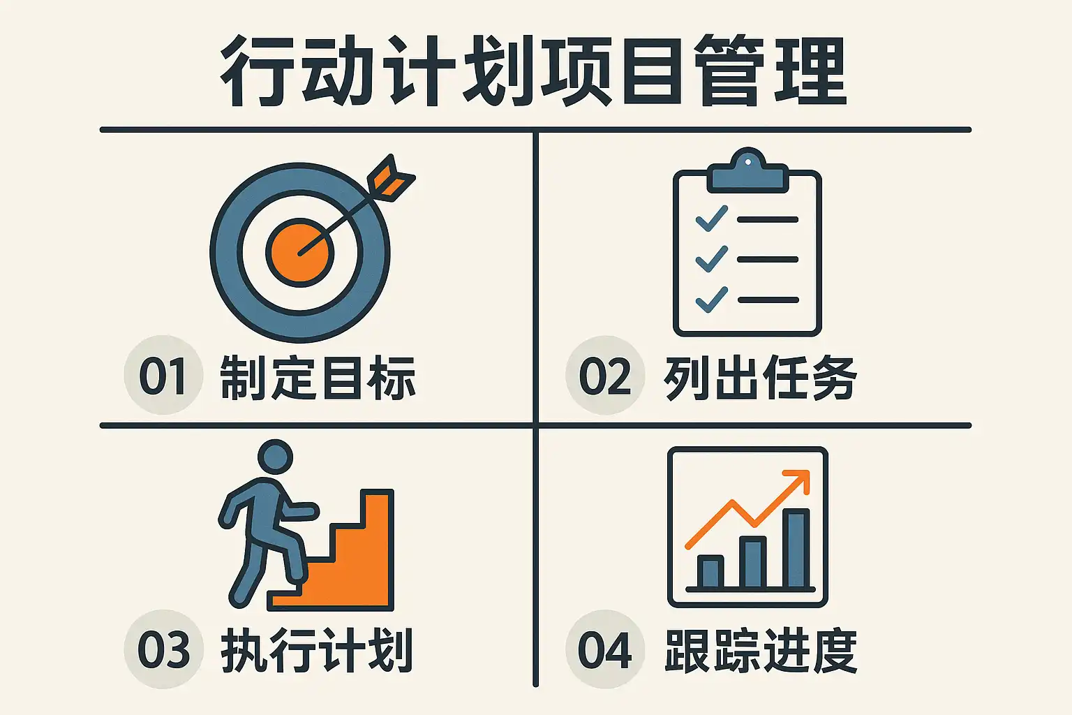 行动计划项目管理详解：如何高效制定行动计划？ • 简道云