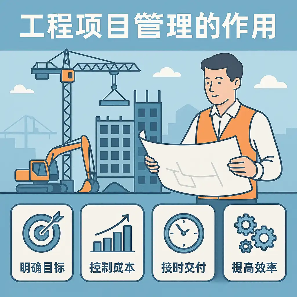工程项目管理作用解析，如何提升项目成功率？ • 简道云