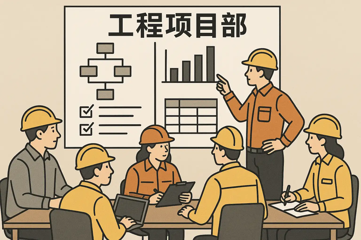 工程项目部管理技巧详解,如何有效提升团队效率? • 简道云