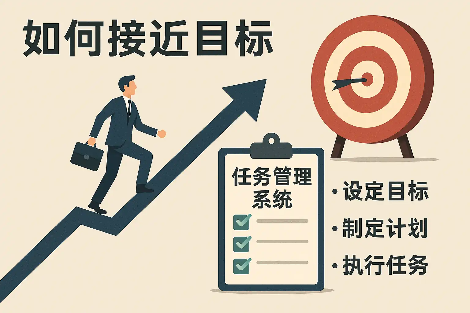 目标任务管理系统优化指南：如何高效接近目标任务管理系统？ • 简道云