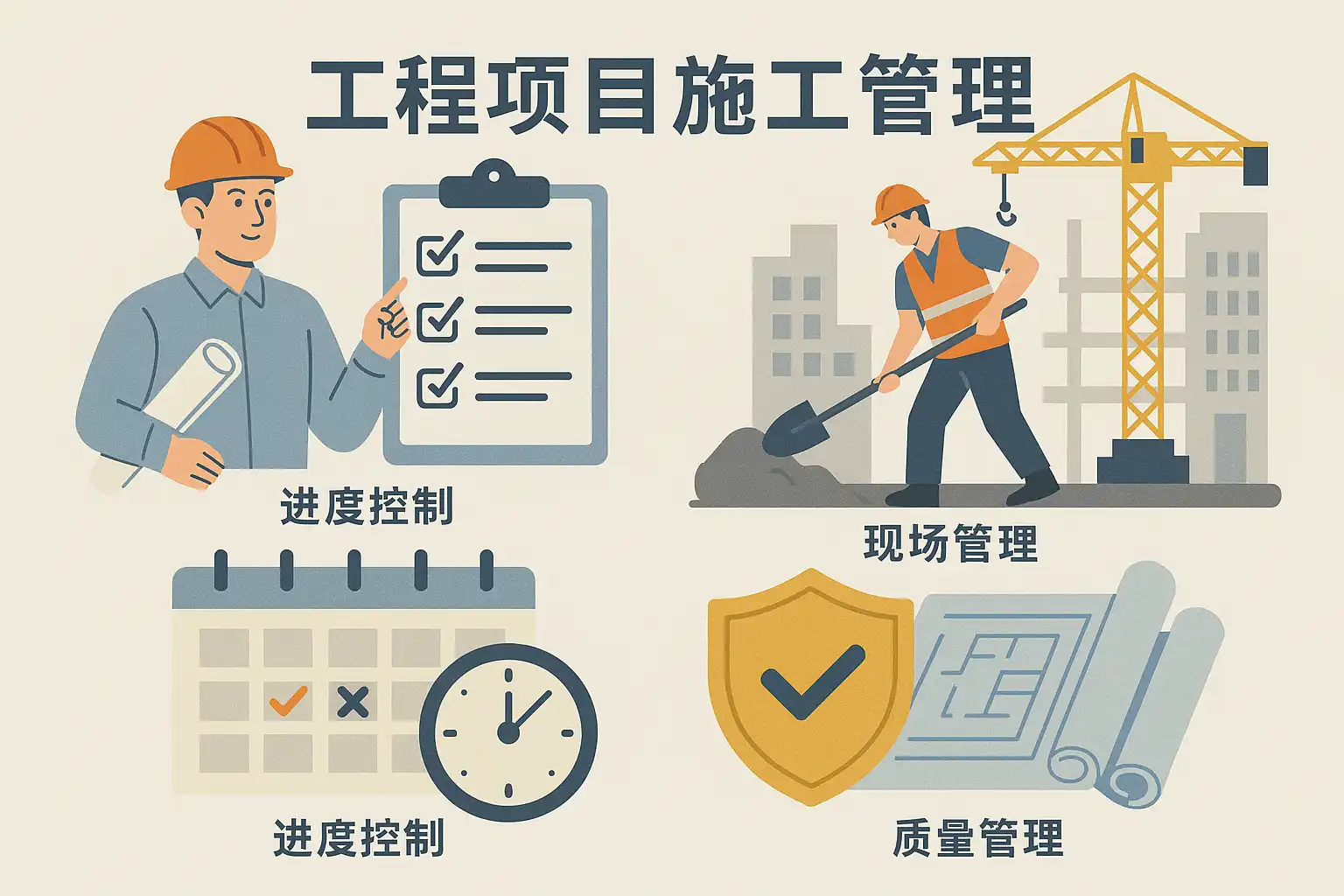 工程项目施工管理详解,如何提升施工效率? • 简道云