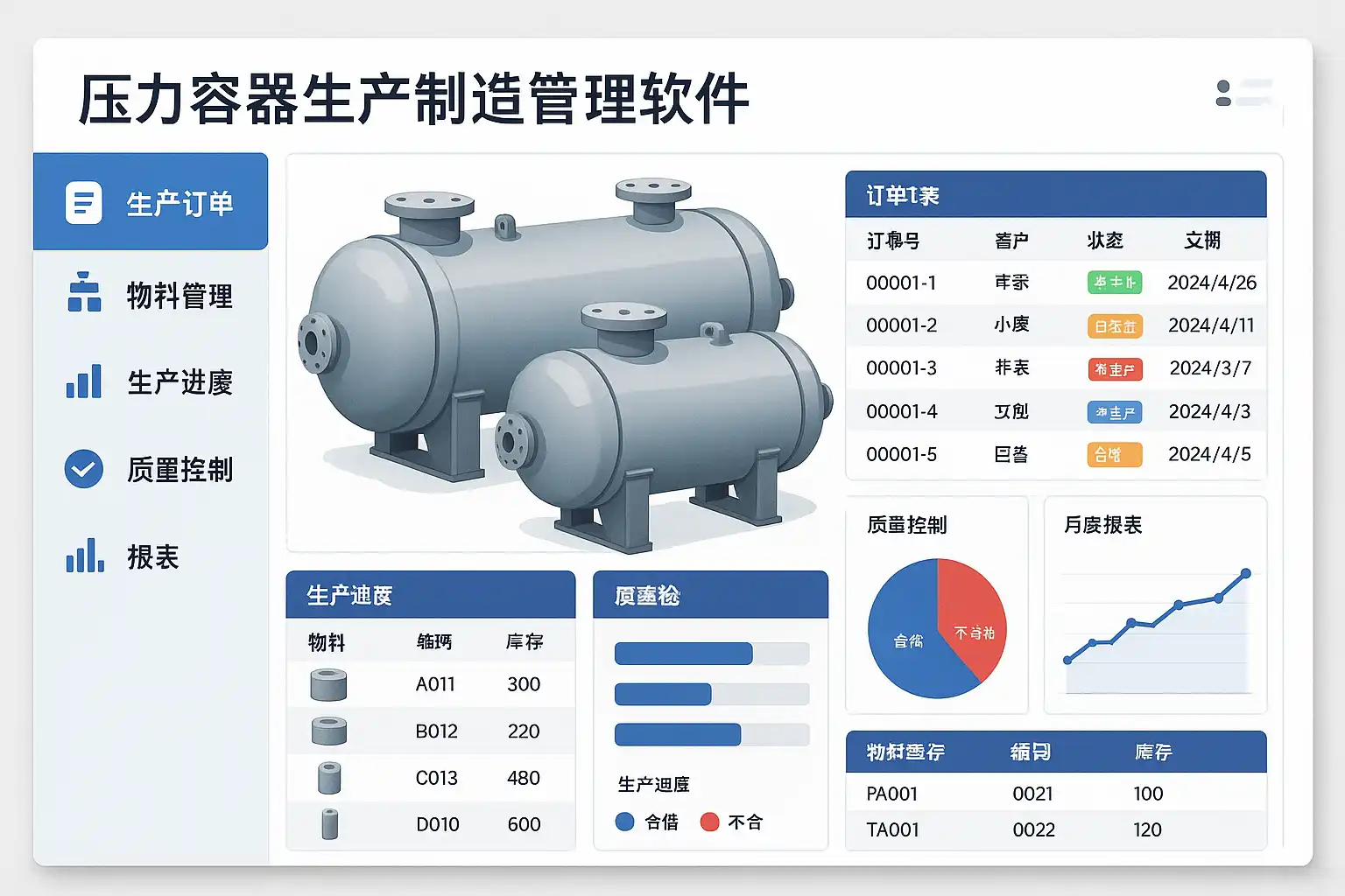 压力容器生产制造管理软件提升效率，如何选择最佳方案？ • 简道云