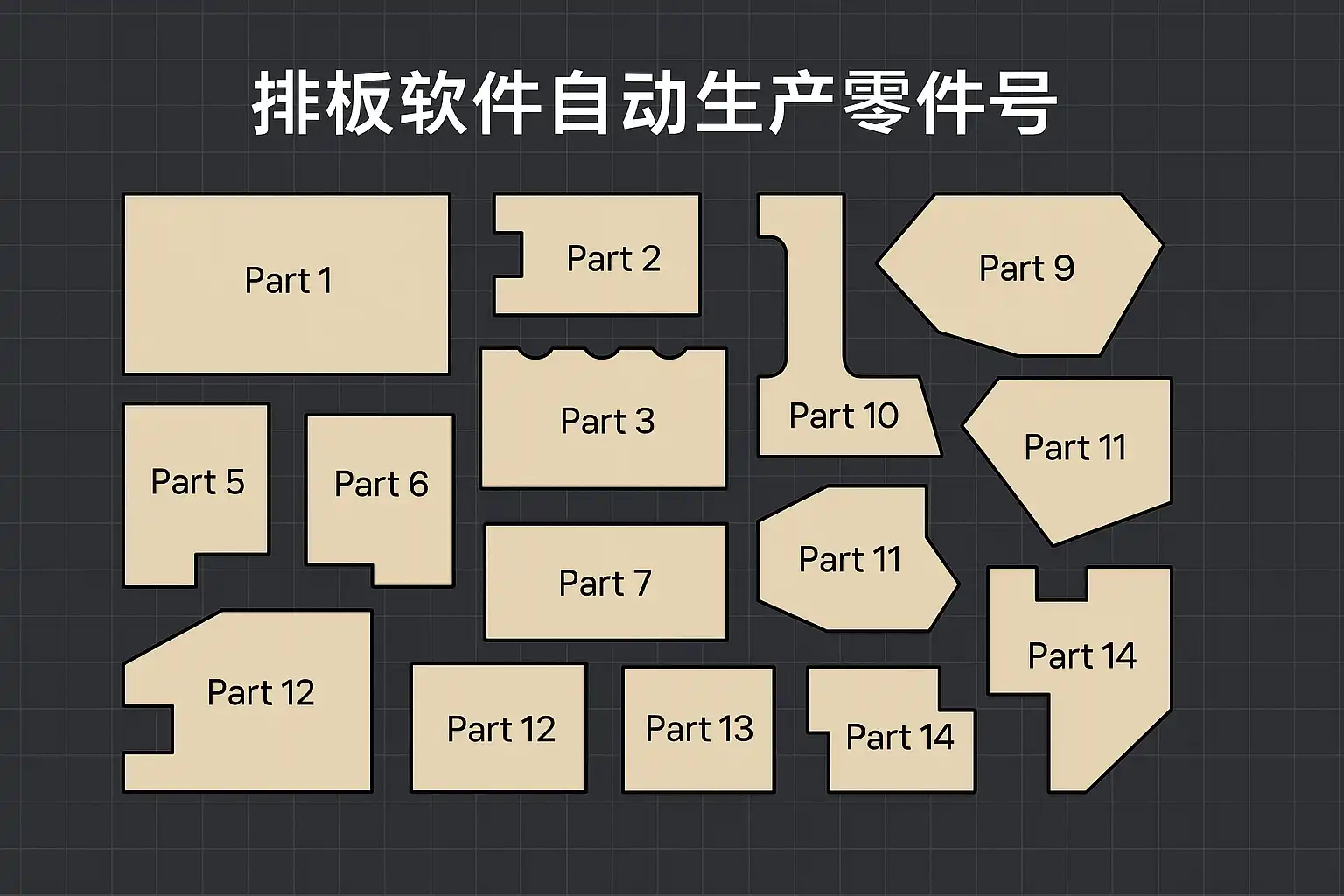 排板软件自动生产零件号技巧解析,排板软件如何实现自动生成? • 简道云