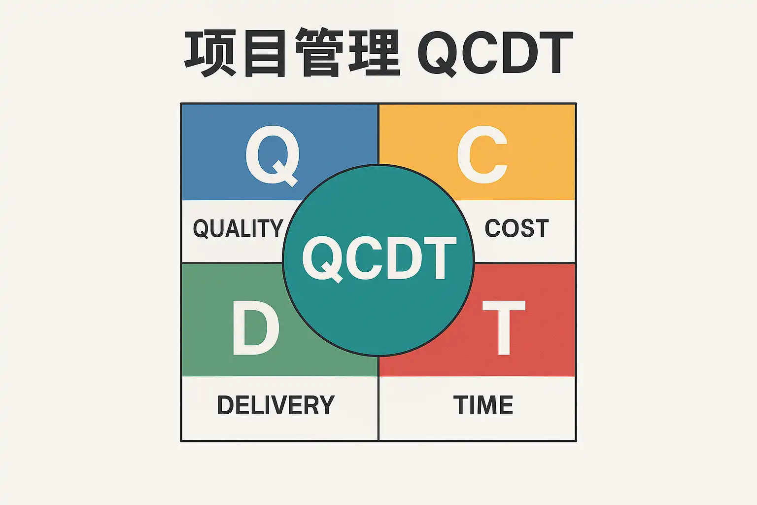 项目管理QCDT详解,如何提升项目效率? • 简道云