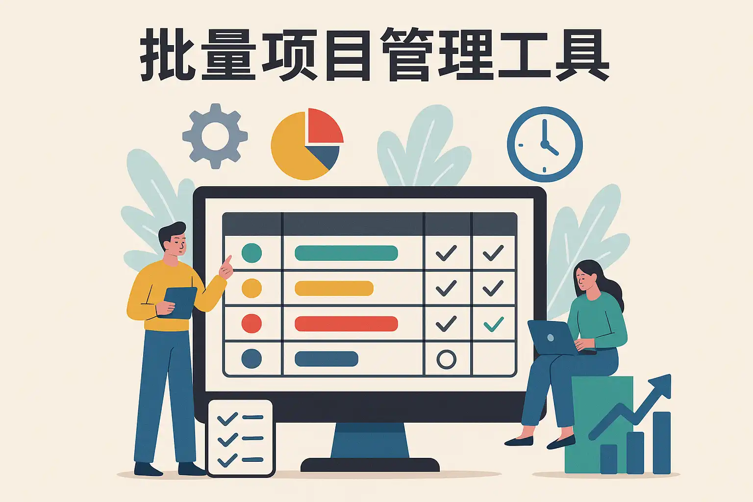 批量项目管理工具介绍,如何提升团队效率?什么是批量项目管理工具,有哪些实用功能? • 简道云